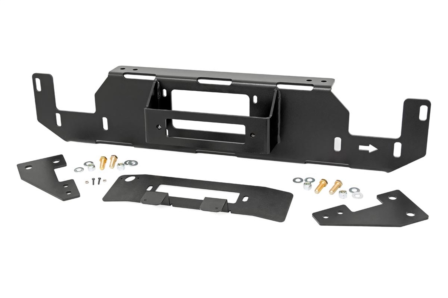 Rough Country 51007 - Hidden Winch Mount - Ford F-150 2WD/4WD (2015-2020) Rough Country 51007 - Hidden Winch Mount - Ford F-150 2WD/4WD (2015-2020)
