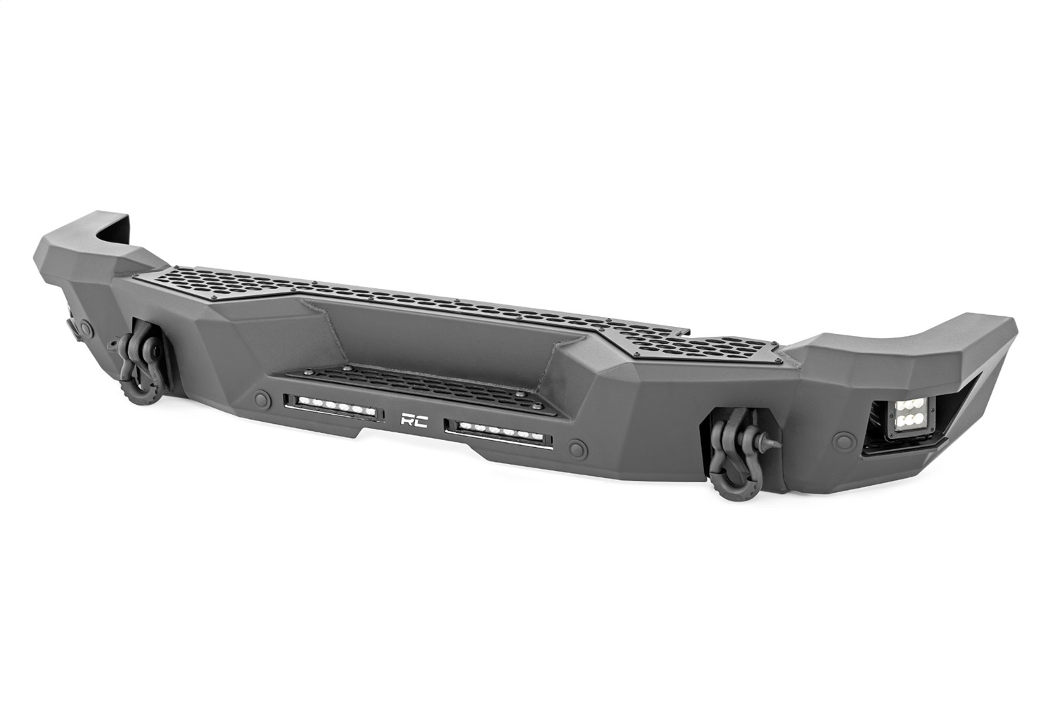 Rough Country 51093 - Rear Bumper - Black Series LED - Flood - Ford Bronco 4WD (2021-2024) Rough Country 51093 - Rear Bumper - Black Series LED - Flood - Ford Bronco 4WD (2021-2024)