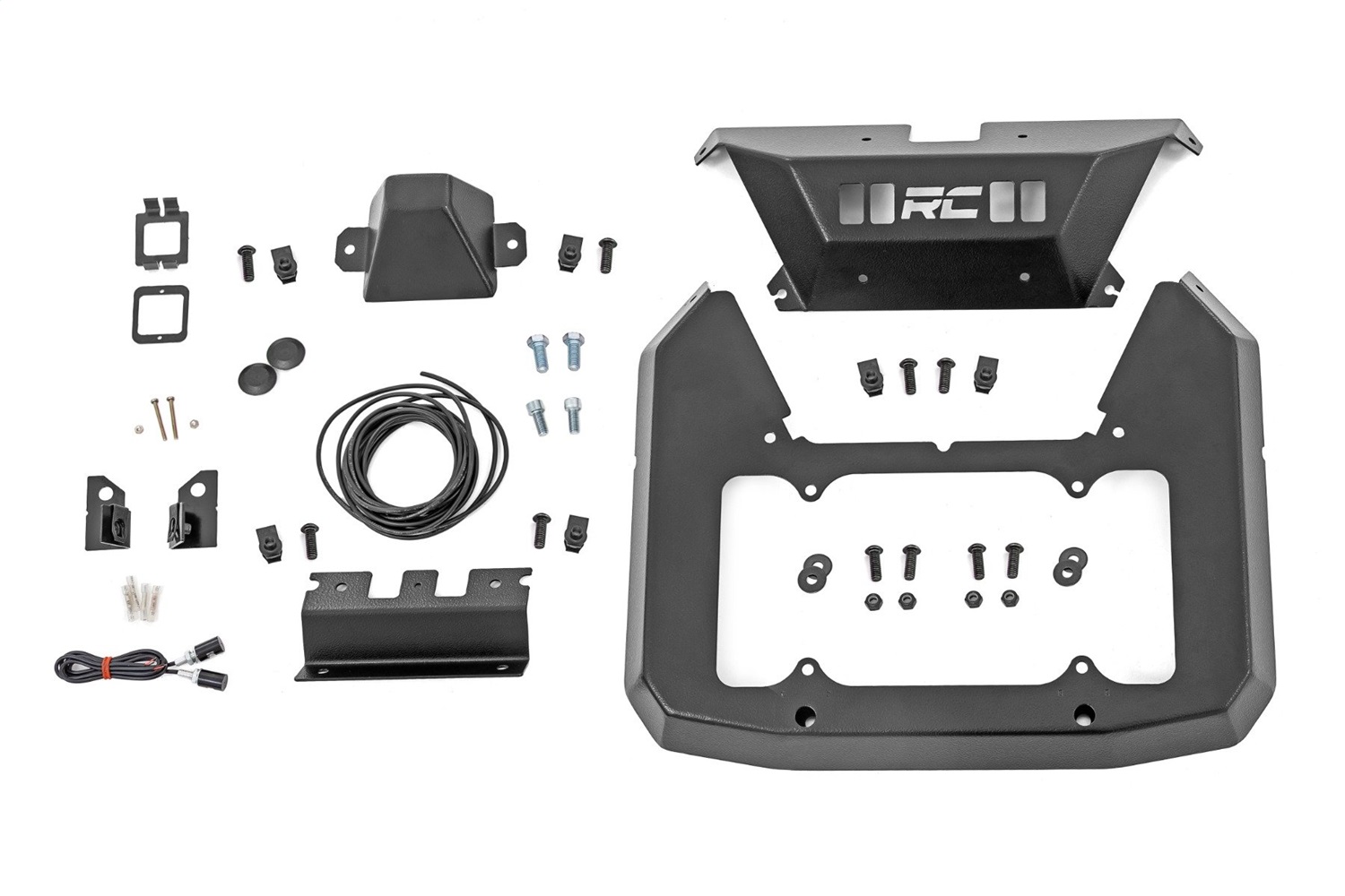 Rough Country 51125 - Spare Tire Carrier Delete Kit - Ford Bronco 4WD (2021-2024) Rough Country 51125 - Spare Tire Carrier Delete Kit - Ford Bronco 4WD (2021-2024)