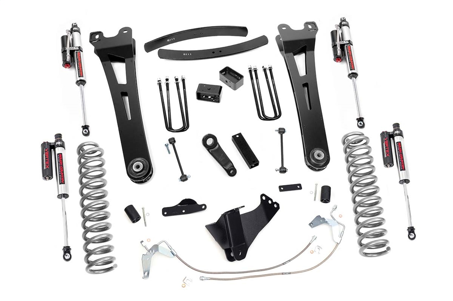 Rough Country 53950 - 6 Inch Lift Kit - Gas - Radius Arm - Vertex - Ford F-250/F-350 Super Duty (08-10)