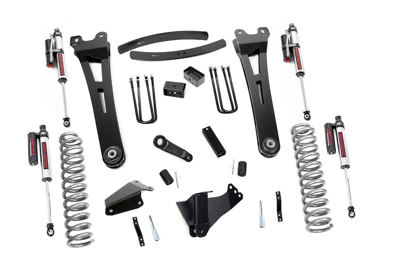 Rough Country 53750 - 6 Inch Lift Kit - Gas - Radius Arm - Vertex - Ford F-250/F-350 Super Duty (05-07)