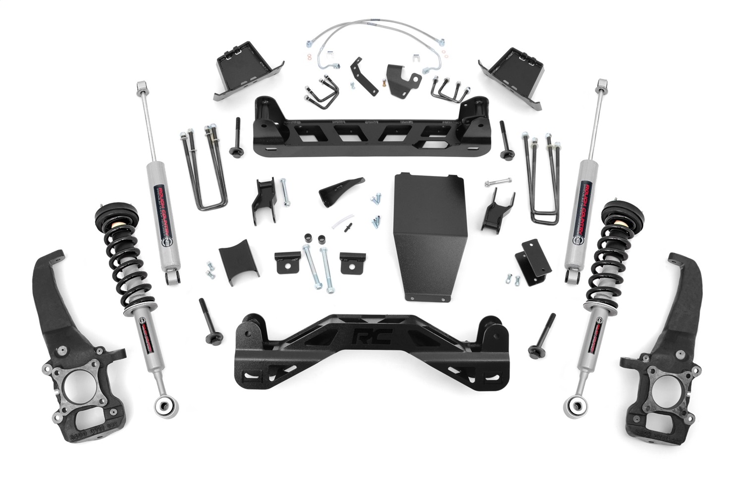Rough Country 54623 - 6 Inch Lift Kit - N3 Struts - Ford F-150 4WD (2004-2008) Rough Country 54623 - 6 Inch Lift Kit - N3 Struts - Ford F-150 4WD (2004-2008)