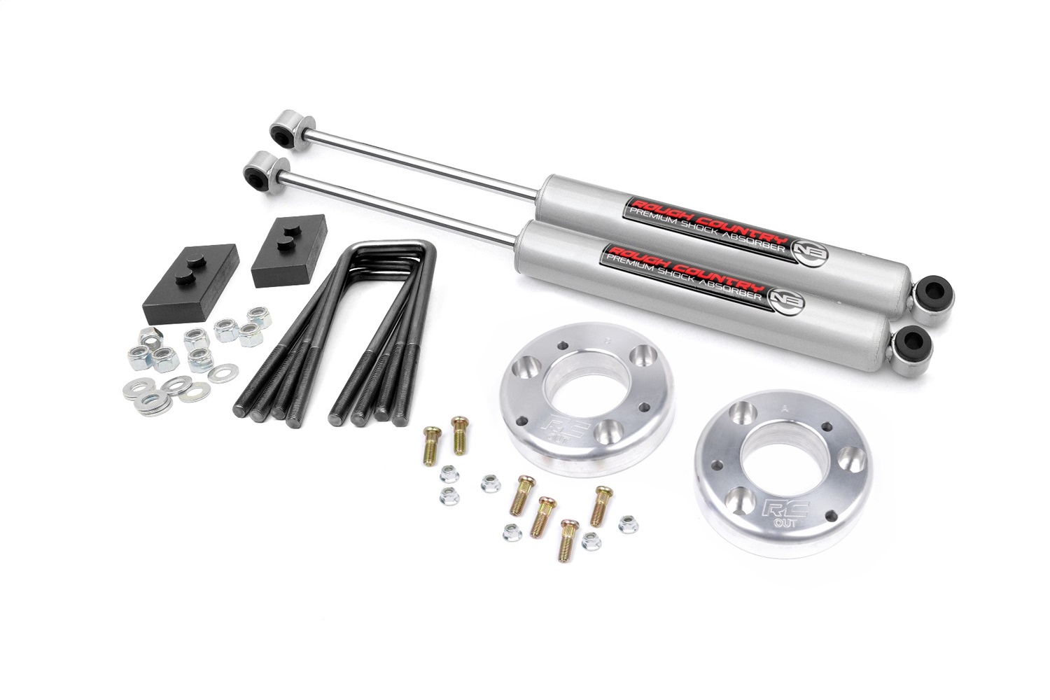 Rough Country 56830 - 2 Inch Lift Kit - Alum - RR N3 - Ford F-150 2WD/4WD (2009-2013)
