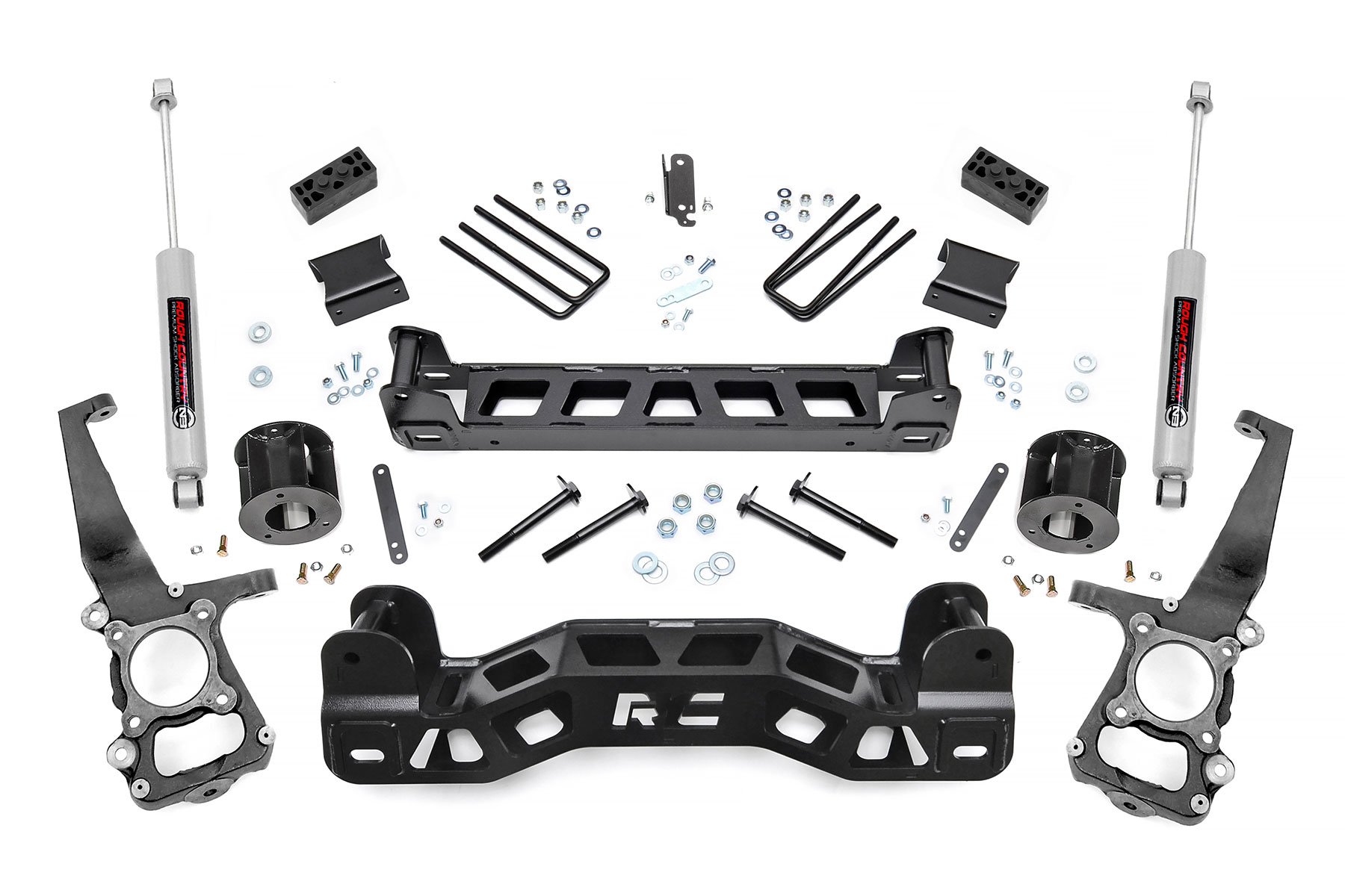 Rough Country 57230 - 4 Inch Lift Kit - Ford F-150 2WD (2011-2014)