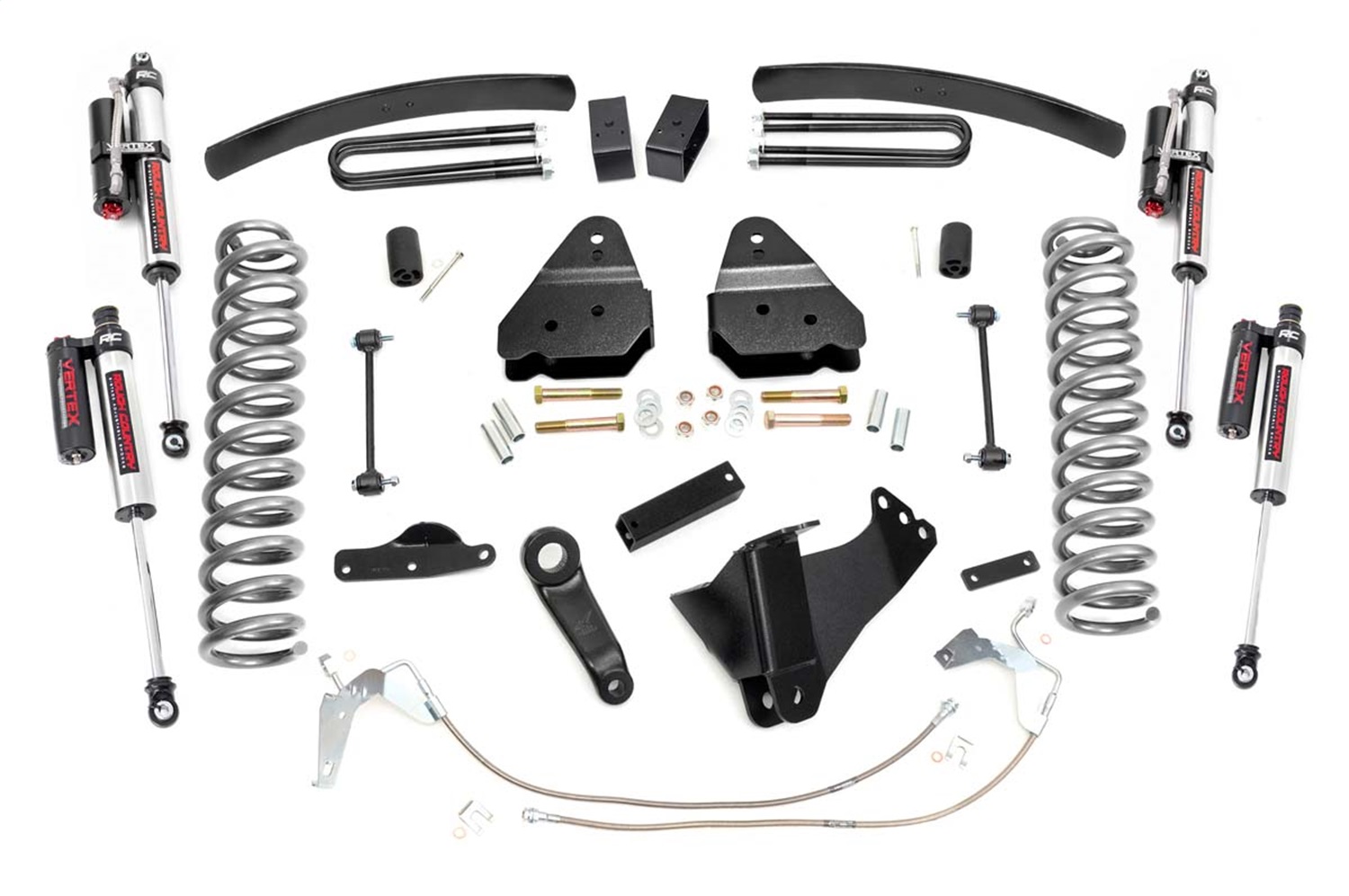 Rough Country 59750 - 6 Inch Lift Kit - Gas - Vertex - Ford F-250/F-350 Super Duty 4WD (2008-2010)