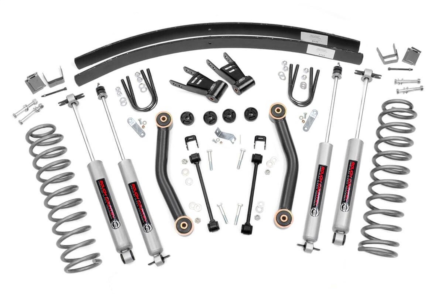 Rough Country 623N2 - 4.5 Inch Lift Kit - Rear AAL - Jeep Cherokee XJ 2WD/4WD (1984-2001)