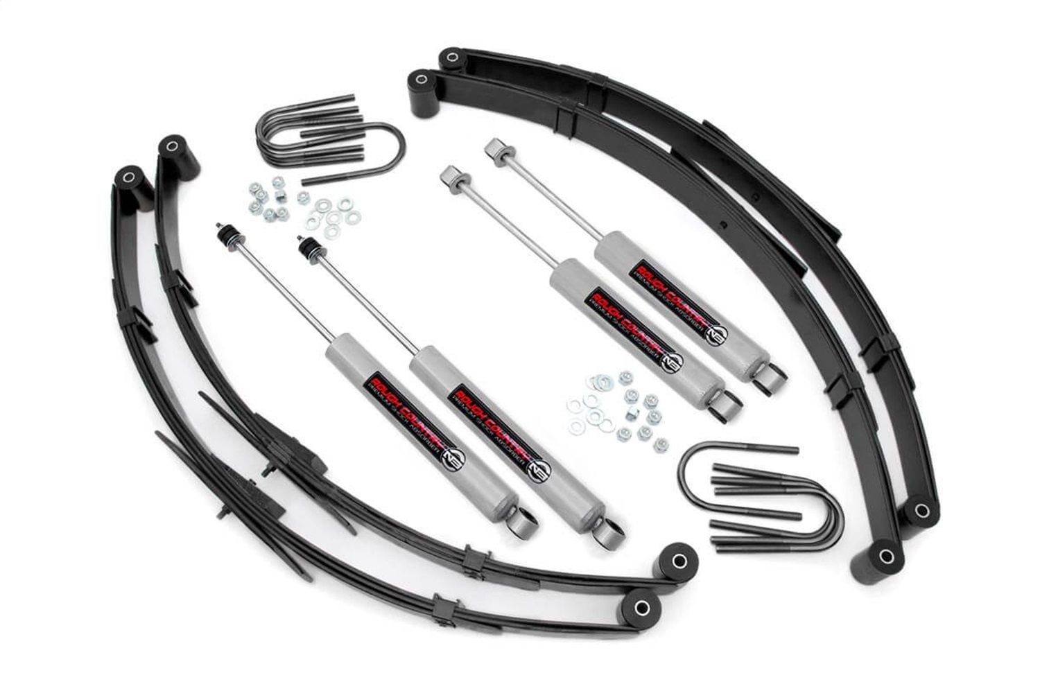 Rough Country 615.20 - 2.5 Inch Lift Kit - Jeep Wrangler YJ 4WD (1987-1995) Rough Country 615.20 - 2.5 Inch Lift Kit - Jeep Wrangler YJ 4WD (1987-1995)