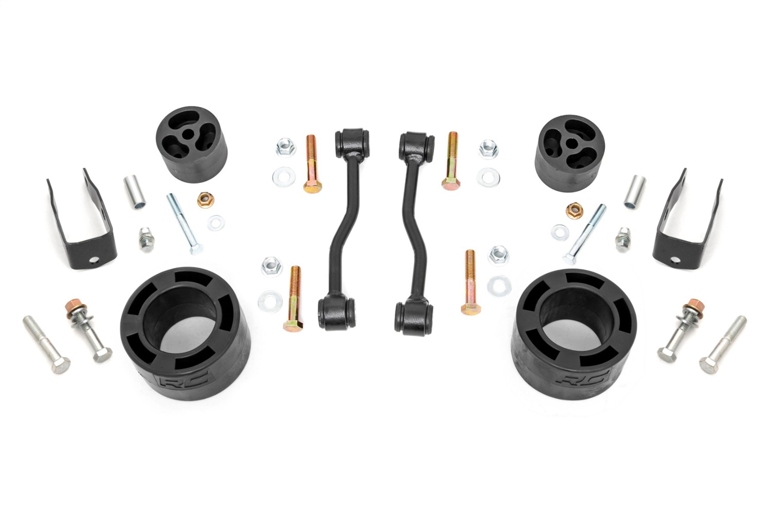 Rough Country 63400 - 2.5 Inch Leveling Kit - Spacers - Jeep Gladiator JT 4WD (2020-2023)