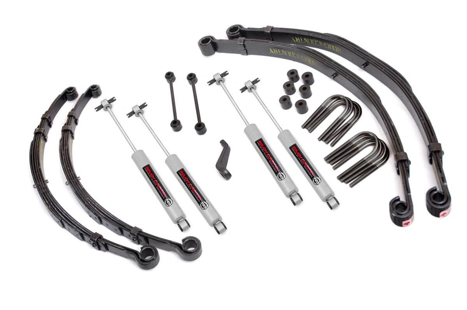 Rough Country 675-76-8130 - 4 Inch Lift Kit - Jeep CJ 5 4WD (1976-1981) Rough Country 675-76-8130 - 4 Inch Lift Kit - Jeep CJ 5 4WD (1976-1981)