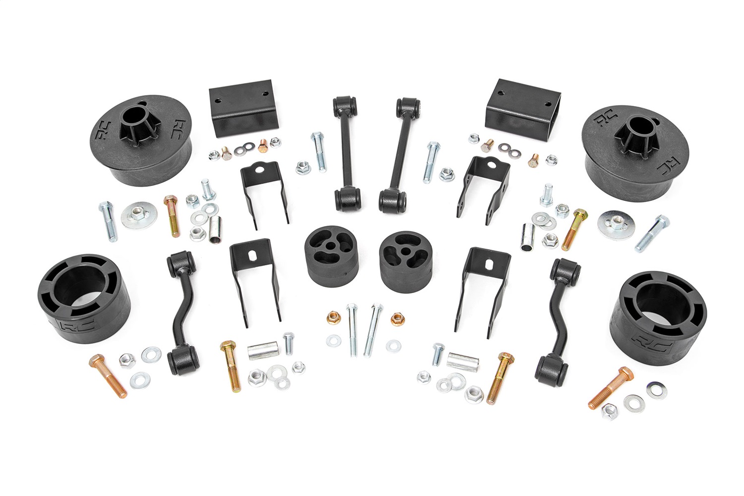 Rough Country 67700 - 2.5 Inch Lift Kit - Spacers - Jeep Wrangler JL (18-23)/Wrangler Unlimited (18-23)