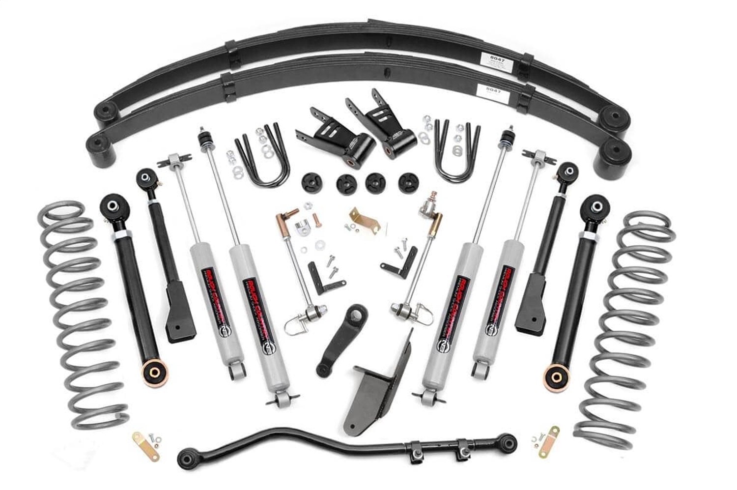 Rough Country 69620 - 6.5 Inch Lift Kit - X-Series - Jeep Cherokee XJ 2WD/4WD (1984-2001)