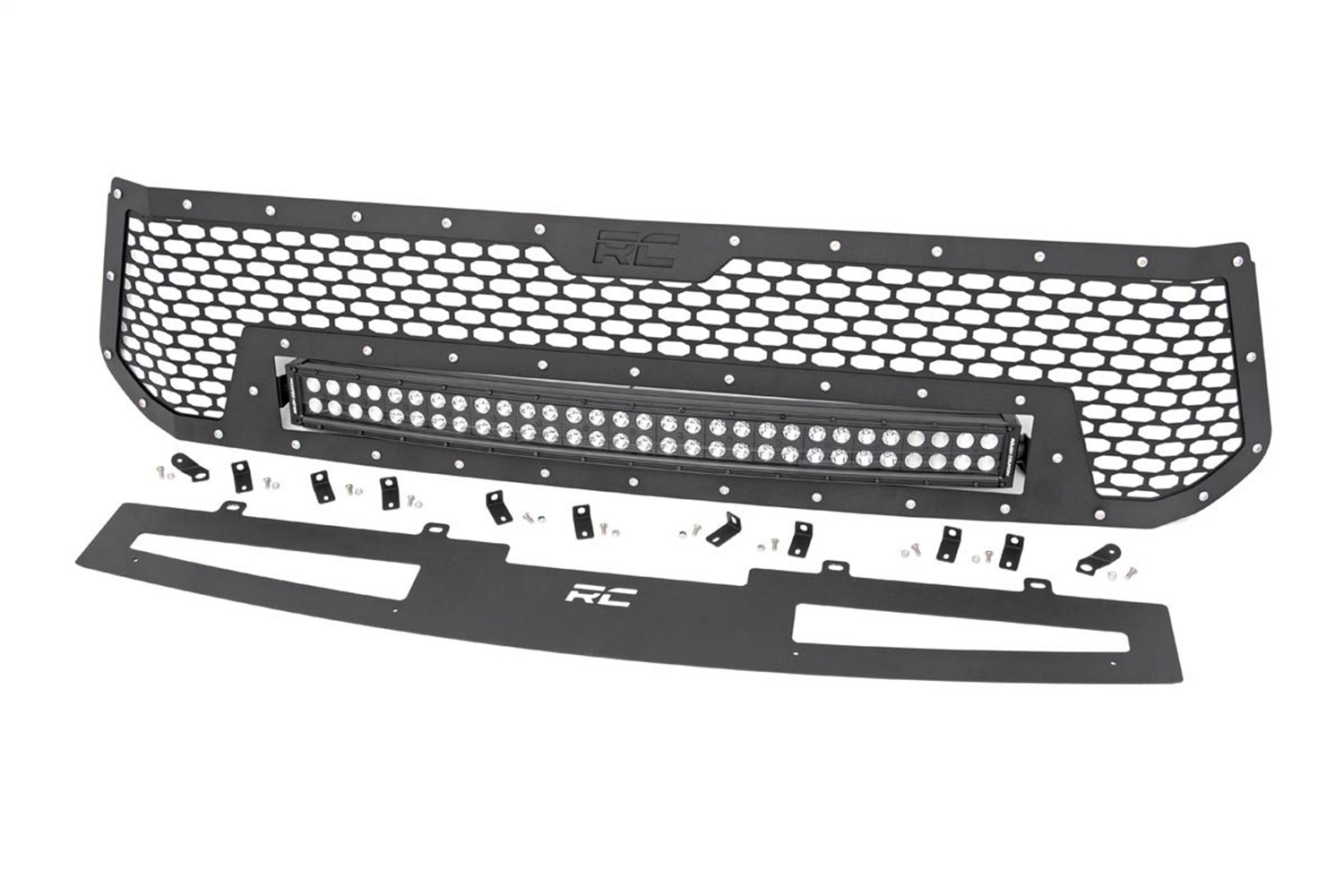 Rough Country 70226 - Mesh Grille - 30 inch Dual Row LED - Black - Toyota Tundra 2WD/4WD (2014-2017) Rough Country 70226 - Mesh Grille - 30 inch Dual Row LED - Black - Toyota Tundra 2WD/4WD (2014-2017)