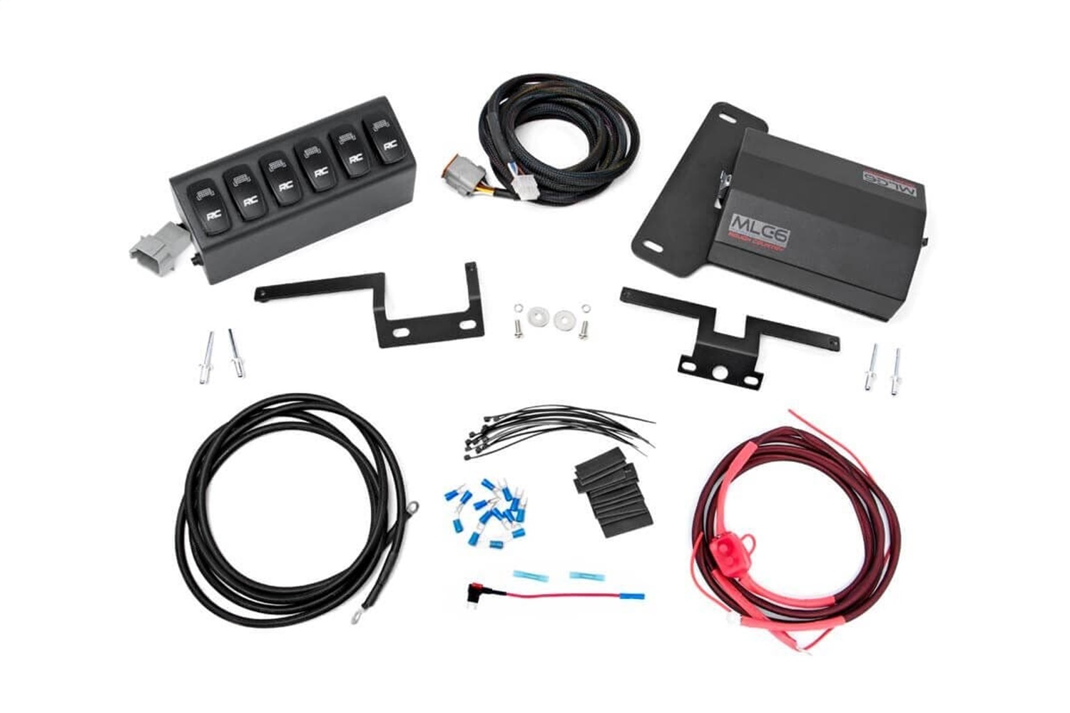Rough Country 70959 - MLC-6 - Multiple Light Controller - Jeep Wrangler JK/Wrangler Unlimited (07-18)