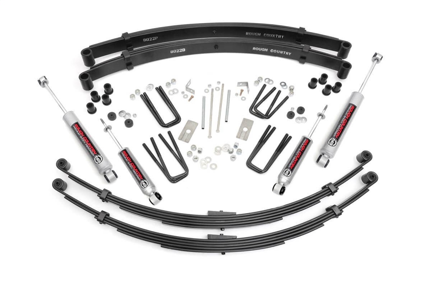 Rough Country 71030 - 3 Inch Lift Kit - RR Springs - Toyota Truck 4WD (1979-1983) Rough Country 71030 - 3 Inch Lift Kit - RR Springs - Toyota Truck 4WD (1979-1983)