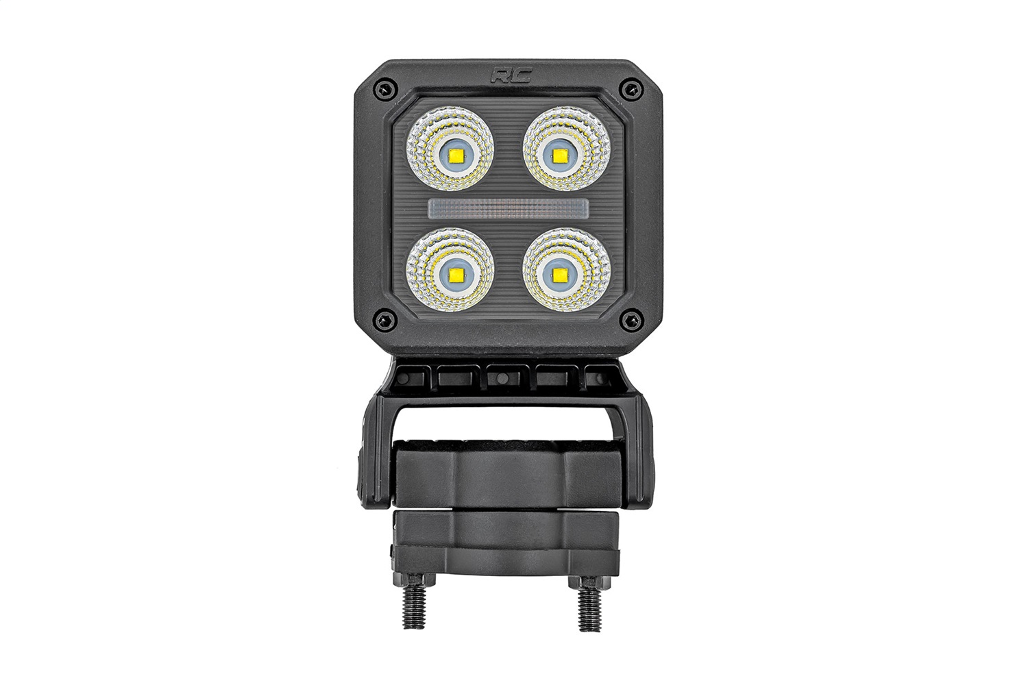 Rough Country 70802 - Black Series LED Light Pair - 2 Inch - Flood - Swivel Mount Rough Country 70802 - Black Series LED Light Pair - 2 Inch - Flood - Swivel Mount