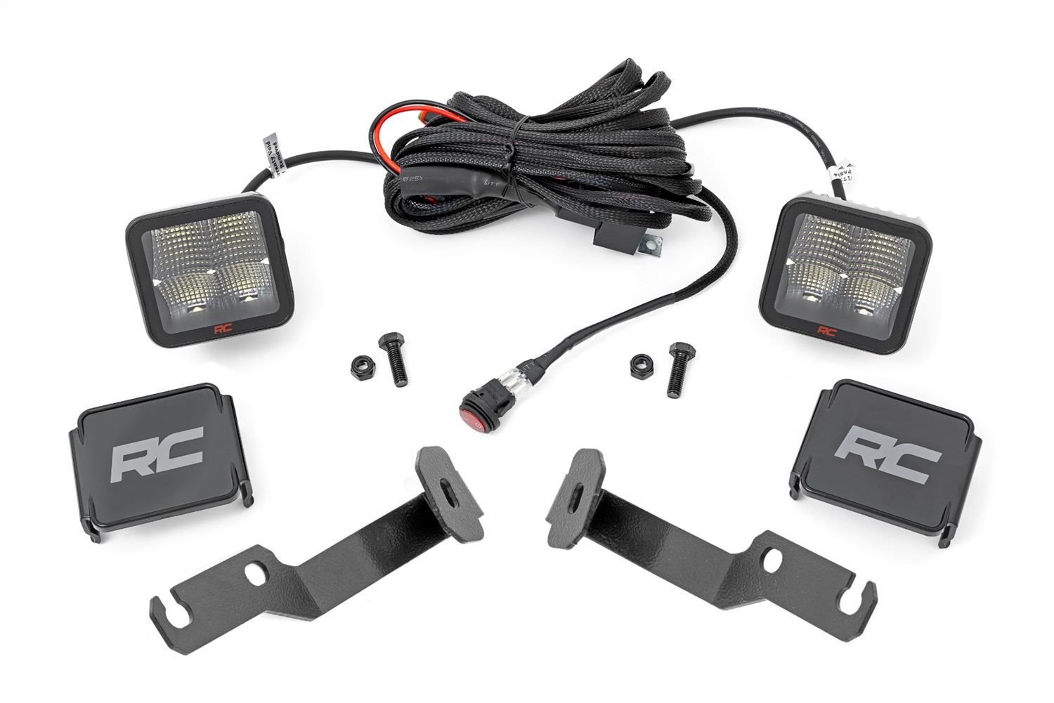 Rough Country 71093 - LED Light Kit - Ditch Mount - 2 inch Spectrum Pair - Spot - Toyota Tacoma (05-15) Rough Country 71093 - LED Light Kit - Ditch Mount - 2 inch Spectrum Pair - Spot - Toyota Tacoma (05-15)