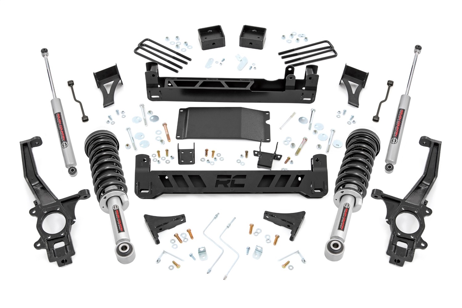 Rough Country 83731 - 6 Inch Lift Kit - N3 Struts - Nissan Frontier 2WD/4WD (2022-2024) Rough Country 83731 - 6 Inch Lift Kit - N3 Struts - Nissan Frontier 2WD/4WD (2022-2024)