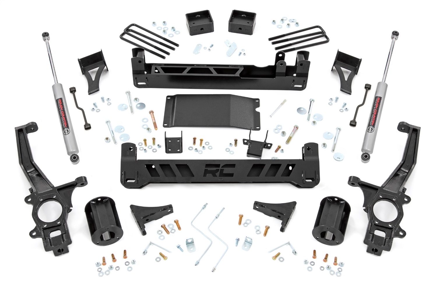 Rough Country 83730 - 6 Inch Lift Kit - Nissan Frontier 2WD/4WD (2022-2024)