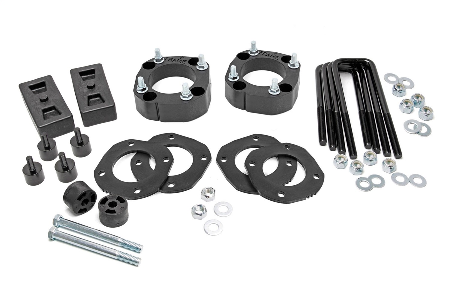 Rough Country 87000 - 2.5-3 Inch Leveling Kit - Toyota Tundra 4WD (2007-2021)