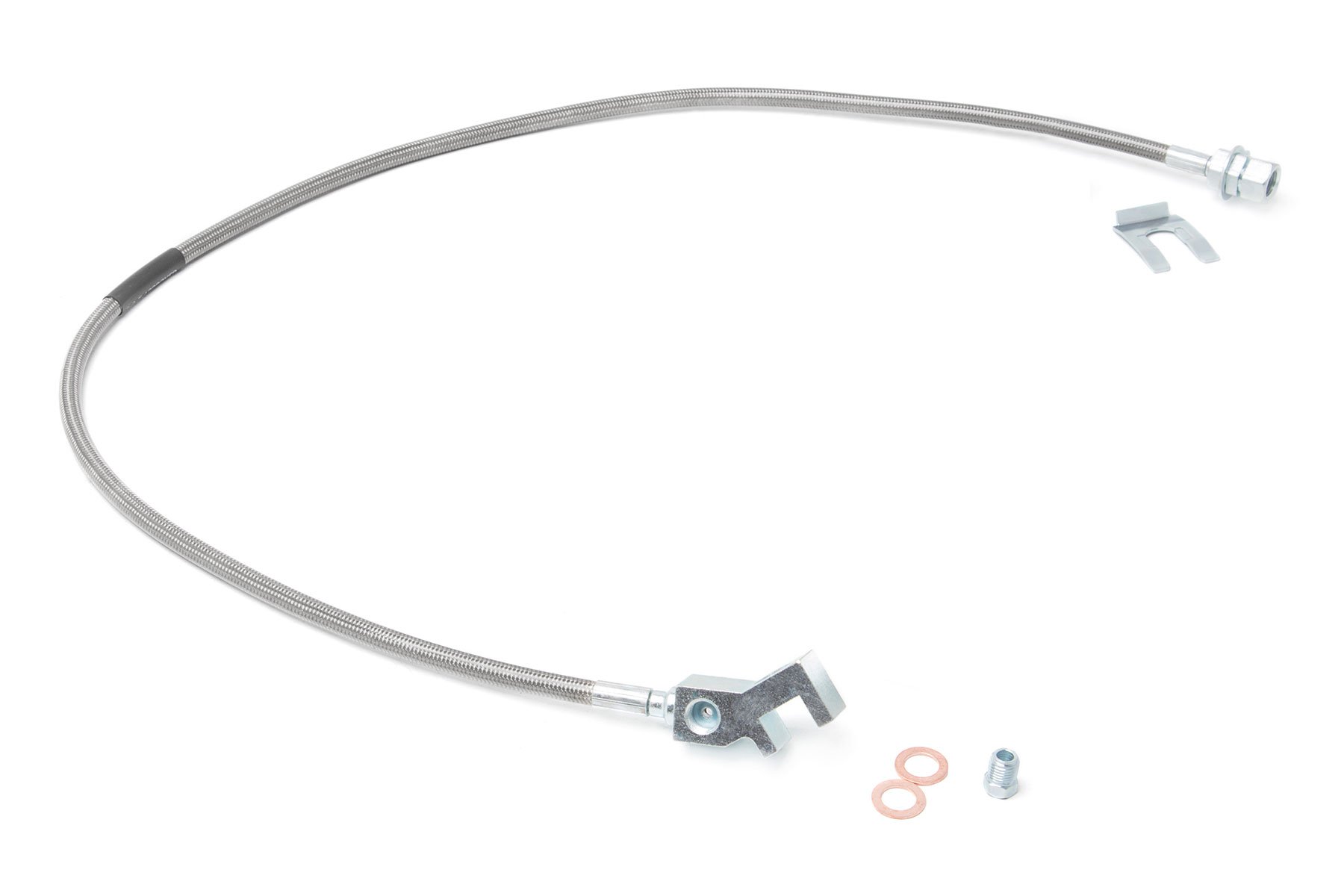 Rough Country 89713 - Brake Line - Stainless - Rear - 4-8 Inch Lift - Ford F-250/F-350 Super Duty (99-04)