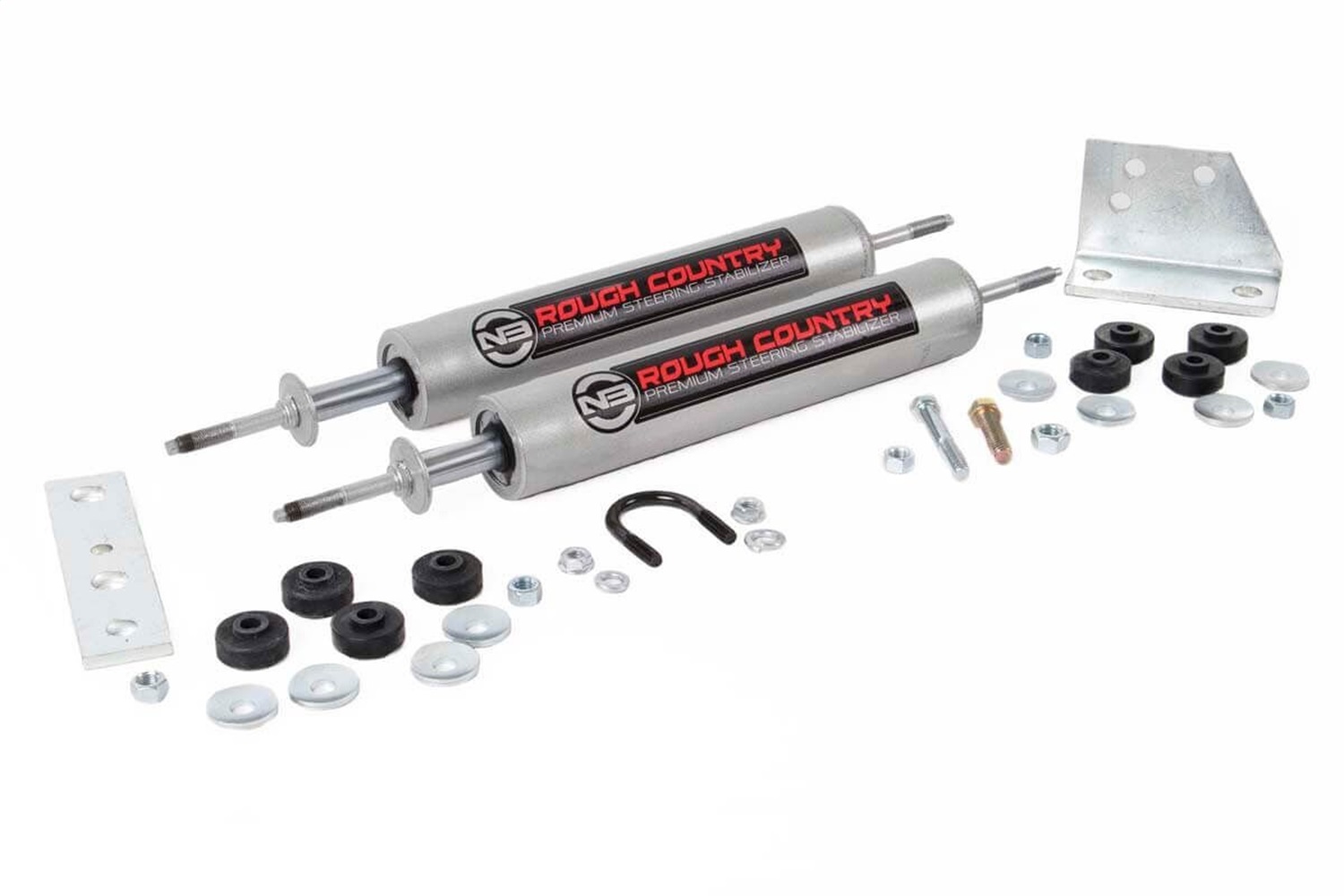 Rough Country 8735430 - N3 Steering Stabilizer - Dual - Toyota 4Runner/Truck 4WD (1986-1995) Rough Country 8735430 - N3 Steering Stabilizer - Dual - Toyota 4Runner/Truck 4WD (1986-1995)