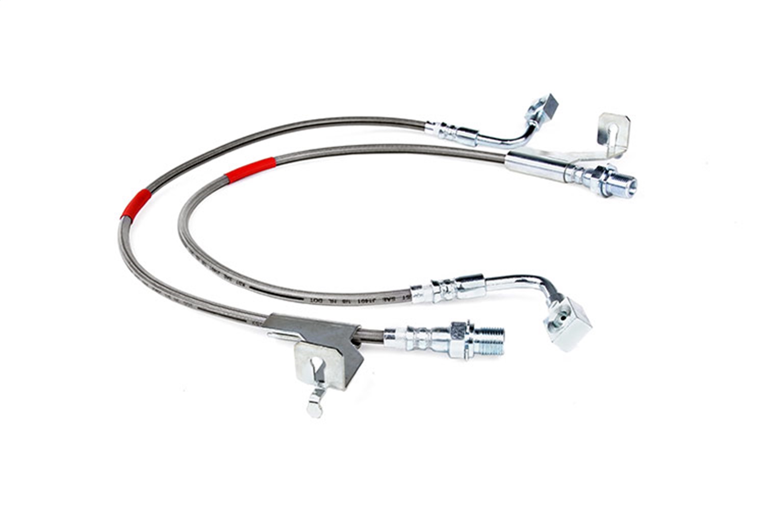 Rough Country 89360S - Brake Lines - Front - 4-6 inch - Chevy/GMC C10/K10 C15/K15 Truck/Half-Ton Suburban/Jimmy (87-91)