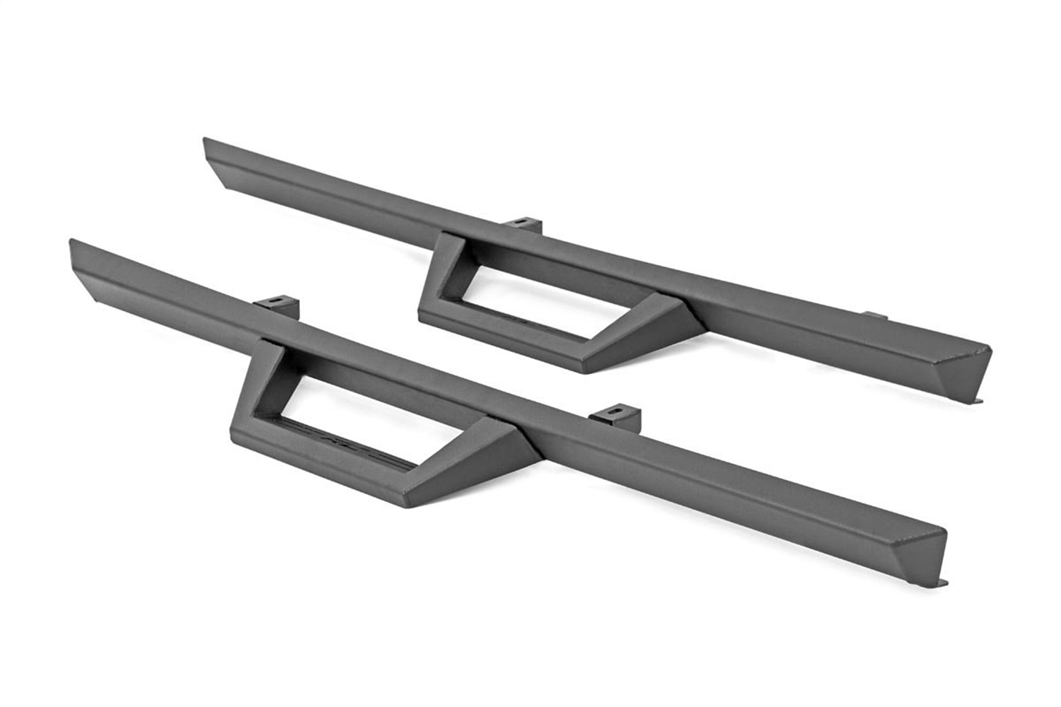 Rough Country 90763 - Contoured Drop Steps - 2 Door - Jeep Wrangler JK 4WD (2007-2018)