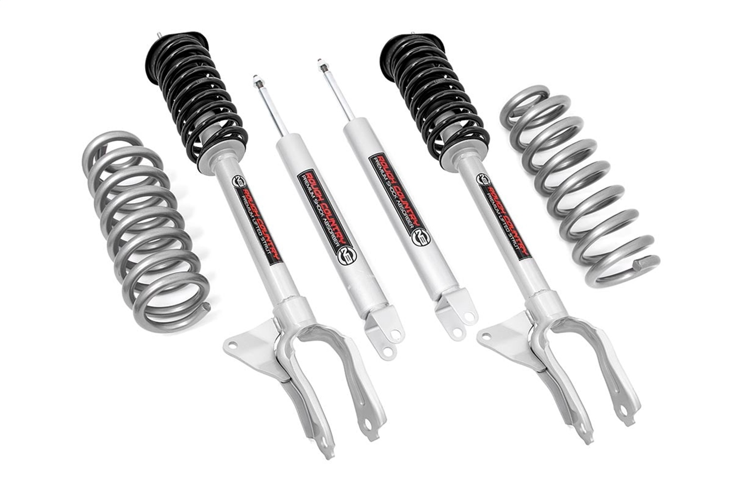 Rough Country 91430 - 2.5 Inch Lift Kit - N3 Struts - Jeep Grand Cherokee 4WD (2016-2022) Rough Country 91430 - 2.5 Inch Lift Kit - N3 Struts - Jeep Grand Cherokee 4WD (2016-2022)