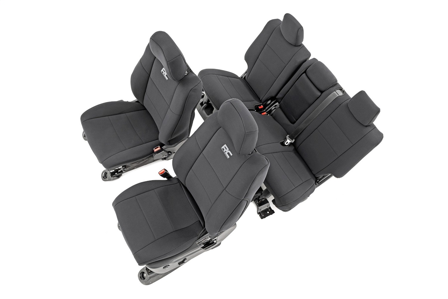 Rough Country 91046 - Seat Covers - Jeep Grand Cherokee WK2 2WD/4WD (2011-2022) Rough Country 91046 - Seat Covers - Jeep Grand Cherokee WK2 2WD/4WD (2011-2022)