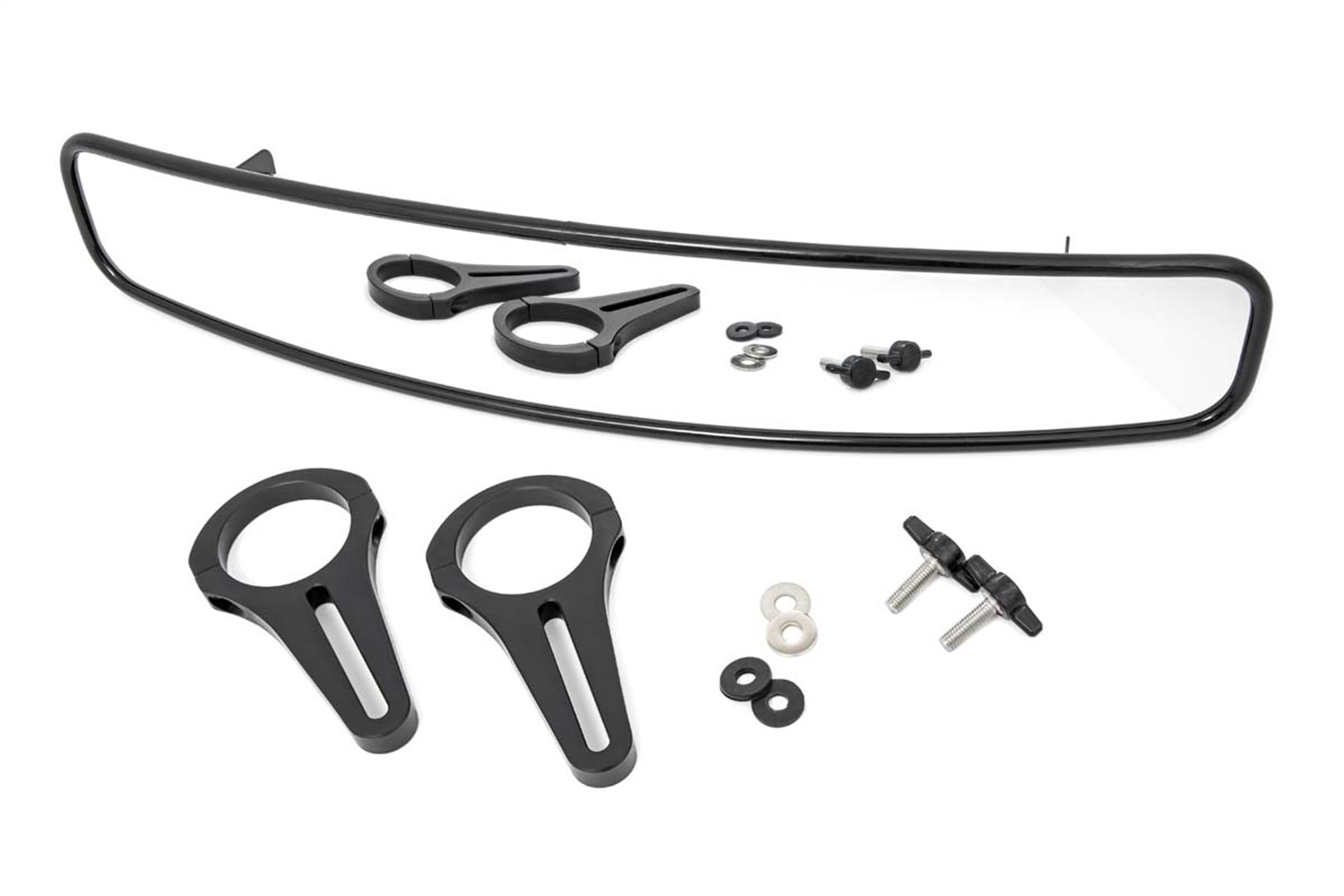 Rough Country 99005 - UTV Rear View Mirror - Convex - 17 inch x 3 inch - 1.75 inch Mount Rough Country 99005 - UTV Rear View Mirror - Convex - 17 inch x 3 inch - 1.75 inch Mount