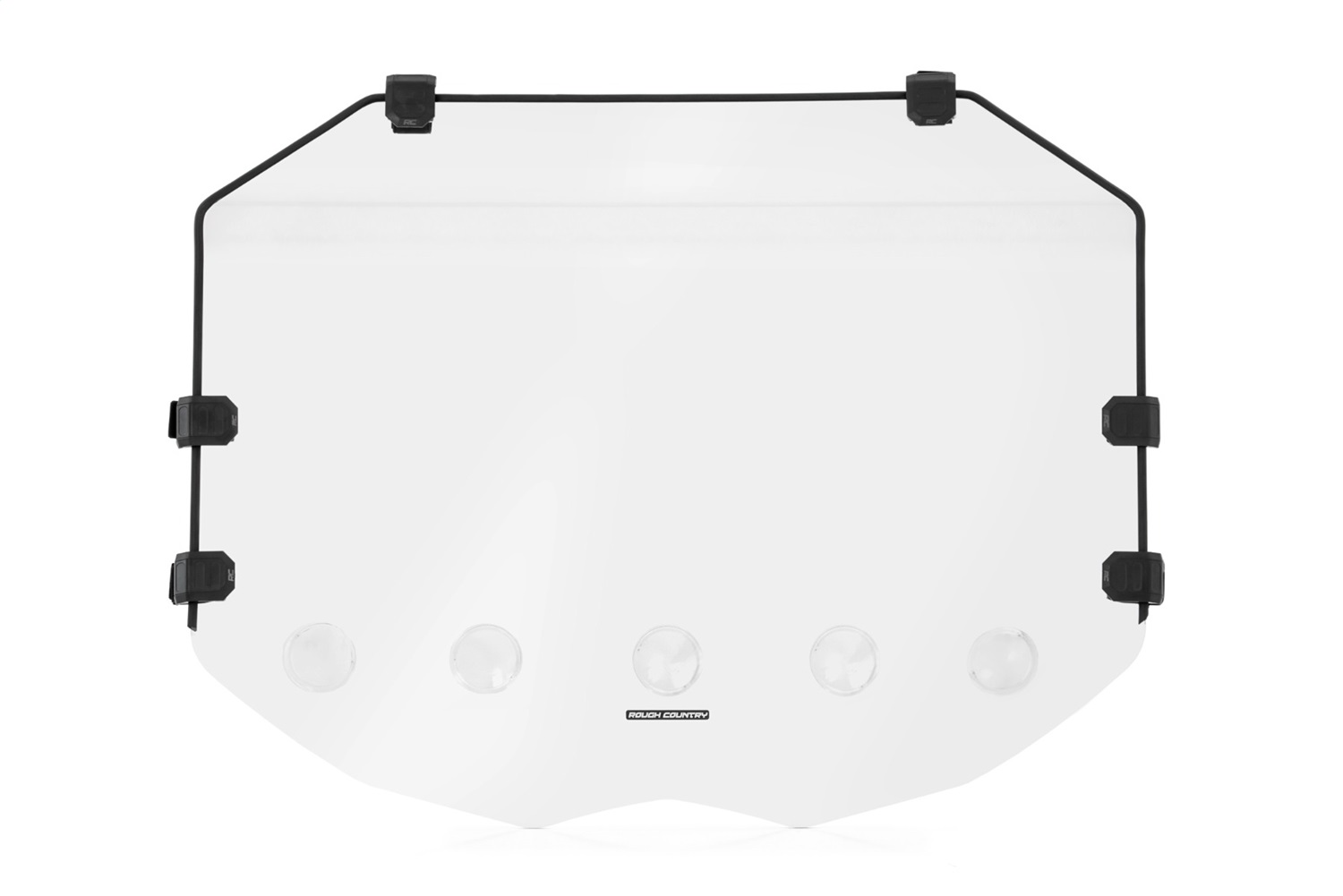 Rough Country 98272030 - Vented Full Windshield - Scratch Resistant - Can-Am Maverick X3