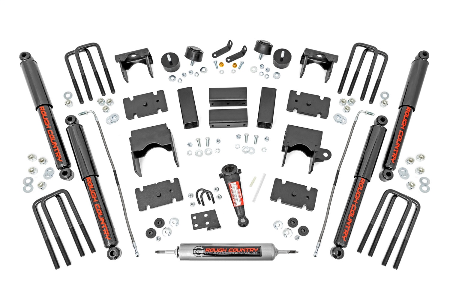Rough Country 99009 - 5 Inch Lift Kit - Mahindra Roxor Rough Country 99009 - 5 Inch Lift Kit - Mahindra Roxor
