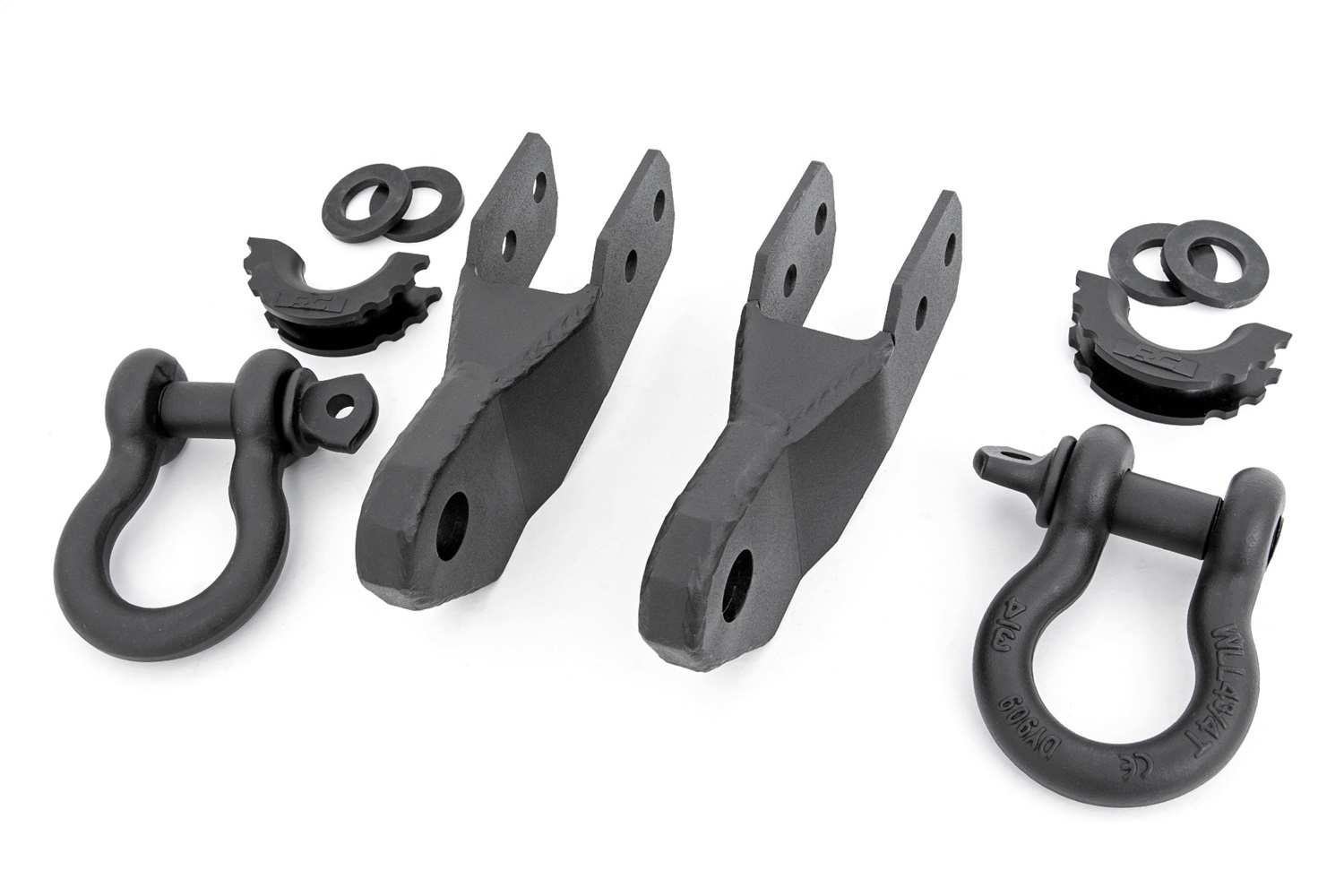Rough Country RS167 - Tow Hook to Shackle Bracket - D-Ring Combo - Chevy Colorado 2WD/4WD (15-22) Rough Country RS167 - Tow Hook to Shackle Bracket - D-Ring Combo - Chevy Colorado 2WD/4WD (15-22)