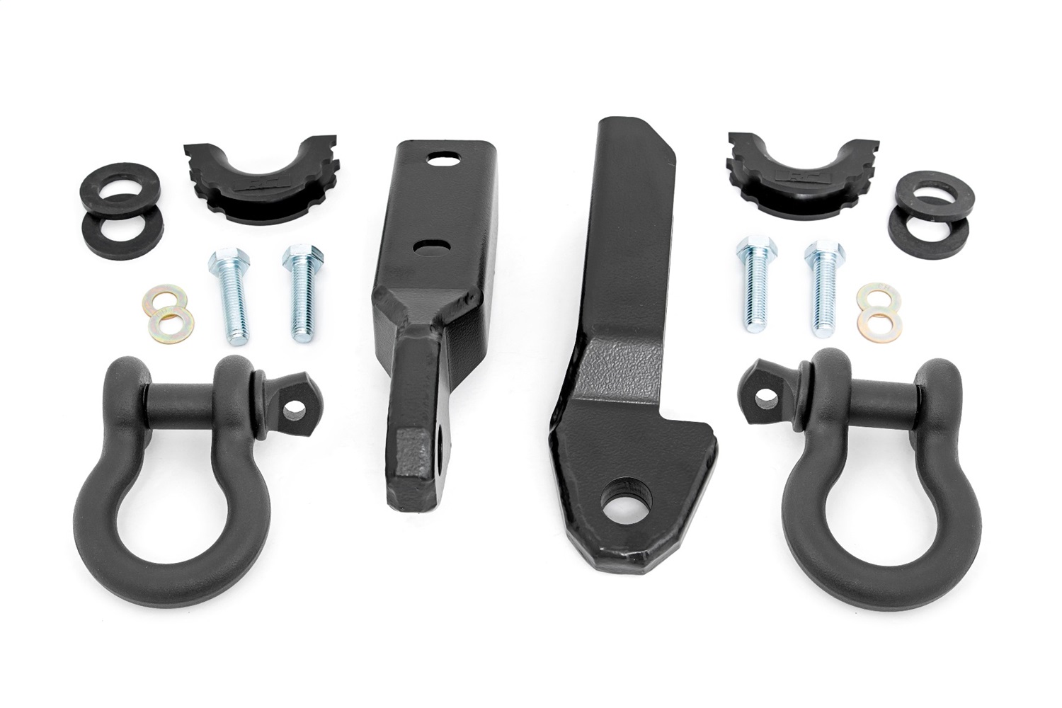 Rough Country RS164 - Tow Hook to Shackle Bracket - D-Ring Combo - Chevy/GMC C1500/K1500 Truck & SUV (88-99)