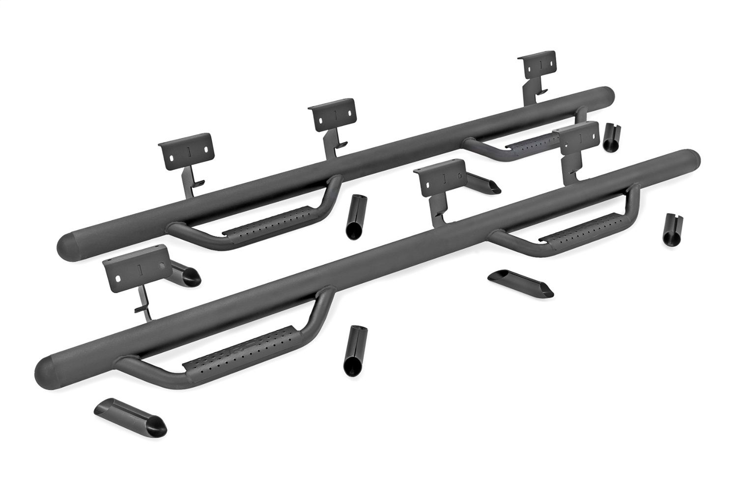 Rough Country RCC9989QCA - Nerf Steps - Cab Length - Chevy/GMC 1500/2500HD (99-06 & Classic)