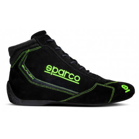 Sparco 00129543NRVF - Shoe Slalom Size 43 Blk Green