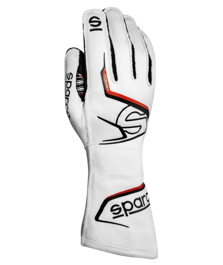 Sparco 00255712BINR - Gloves Arrow Karting X-Large Wht/Blk Sparco 00255712BINR - Gloves Arrow Karting X-Large Wht/Blk