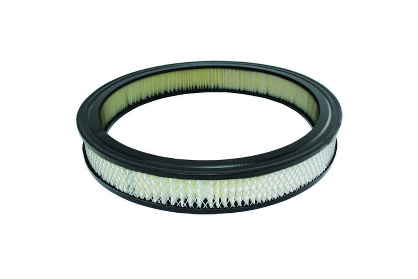 SPC Performance 7113 - Air Filter Element - Round - 14 in Diameter - 2 in Tall - Wire Mesh Included - Paper - White - Universal - Each