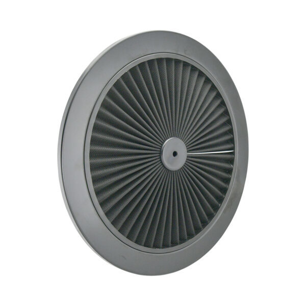 SPC Performance 7110ABK - Air Cleaner Top 14in Flow-Thru Black Filter