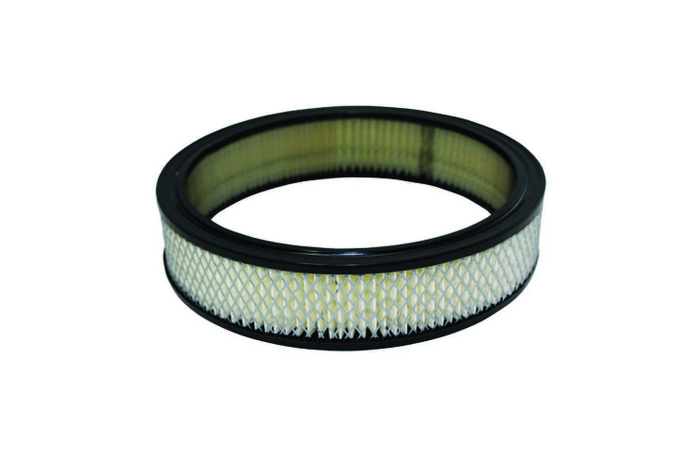 SPC Performance 7115 - Air Filter Element - Round - 10 in Diameter - 2 in Tall - Wire Mesh Included - Paper - White - Universal - Each SPC Performance 7115 - Air Filter Element - Round - 10 in Diameter - 2 in Tall - Wire Mesh Included - Paper - White - Universal - Each