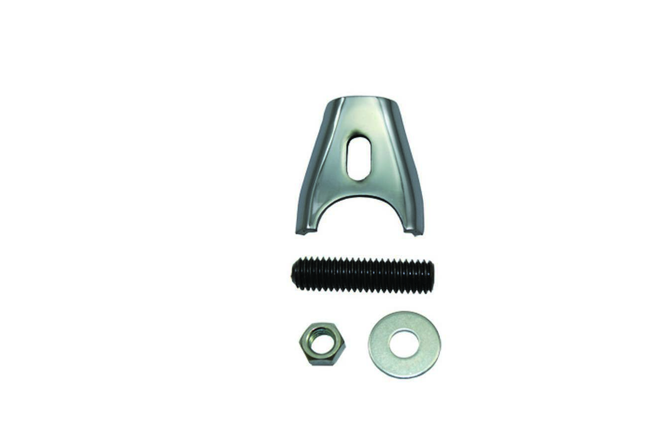 SPC Performance 7606 - Chevy V8 Comp Style Distr Hold Down Chrome