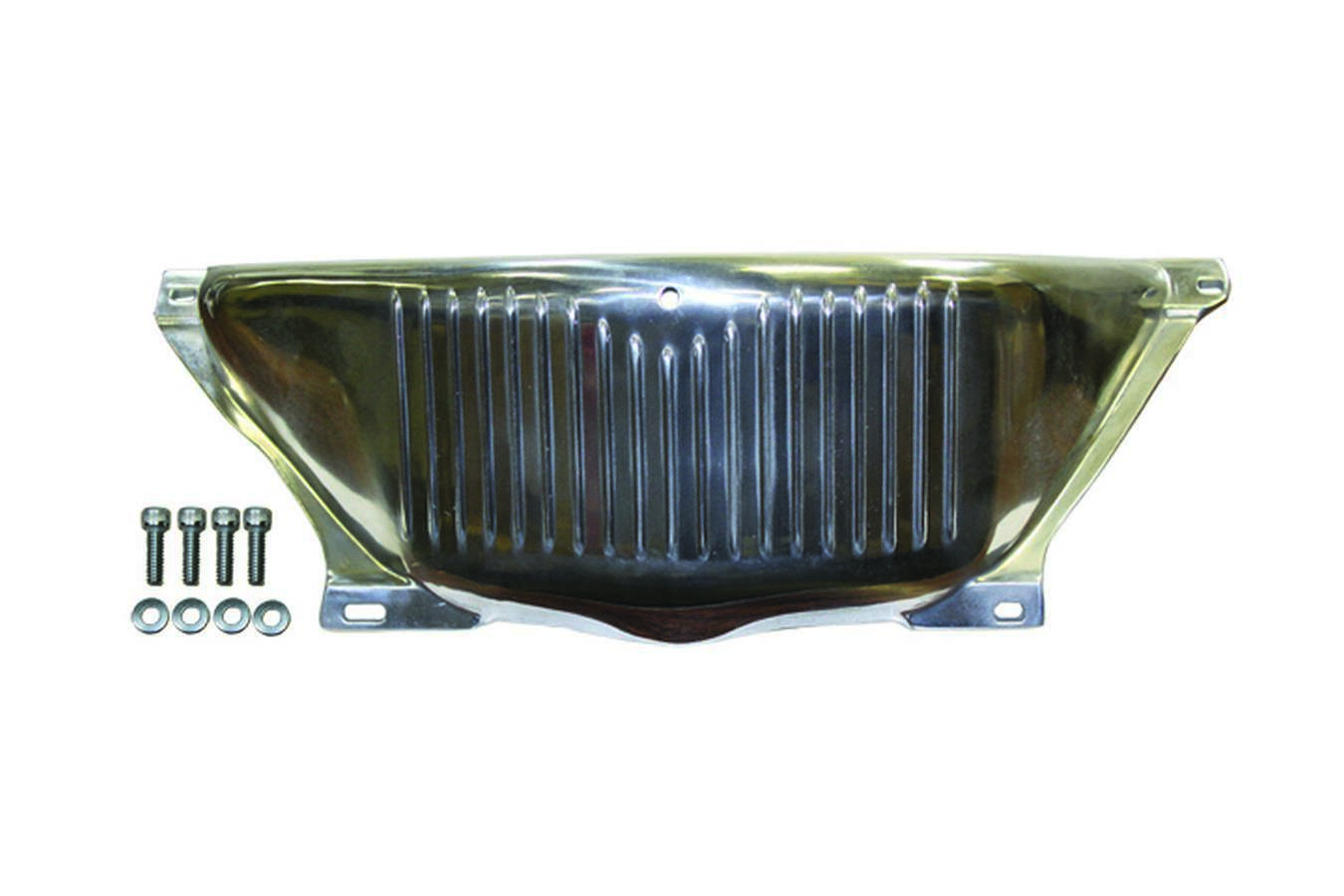 SPC Performance 8607 - Flywheel Dust Cover GM Turbo 350 Polished Alum