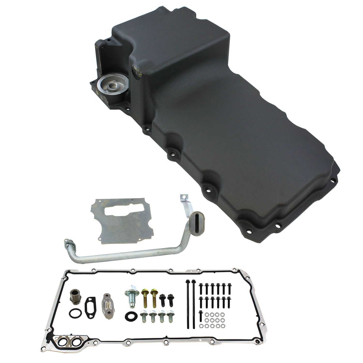 SPC Performance 8448BK - Oil Pan LS Engine Rear Sump Gen III/IV SPC Performance 8448BK - Oil Pan LS Engine Rear Sump Gen III/IV