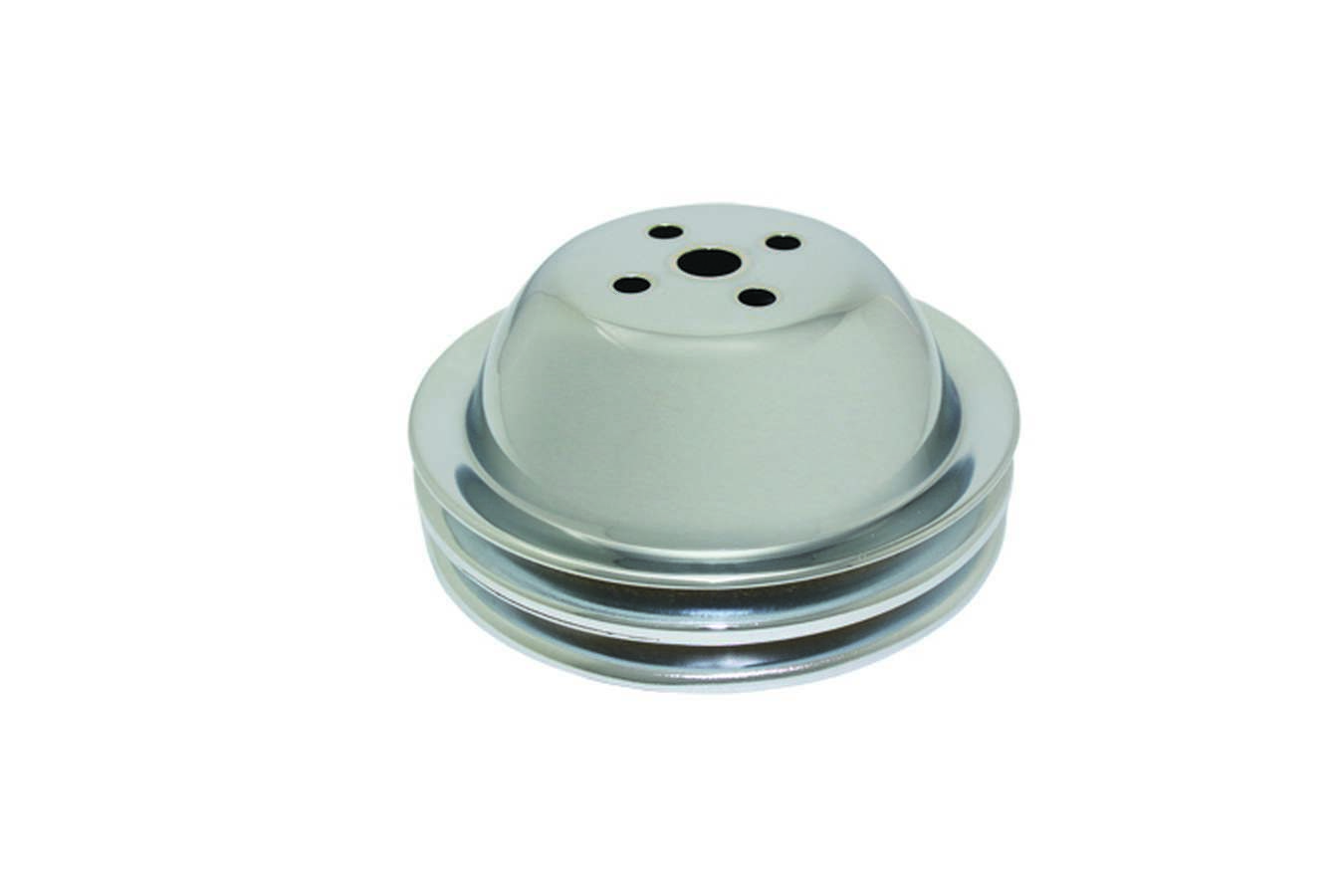 SPC Performance 8964 - BBC SWP 2 Groove Water Pump Pulley Chrome