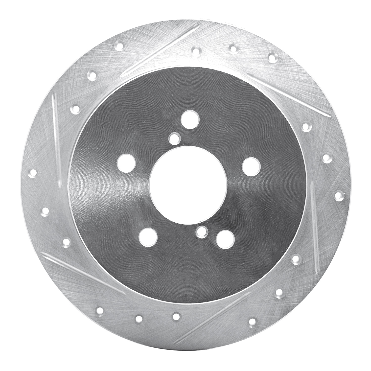 R1 Concepts EDZ-13020L - Brake Rotor Drilled and Slotted Silver R1 Concepts EDZ-13020L - Brake Rotor Drilled and Slotted Silver
