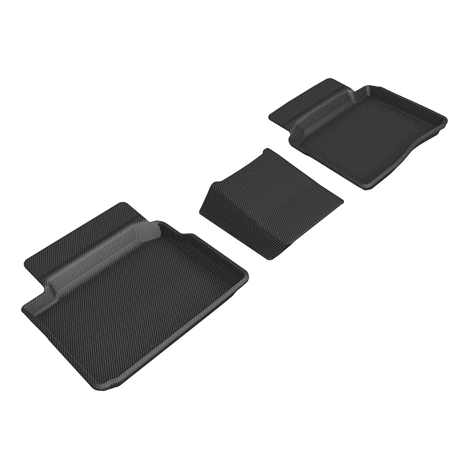 3D MAXpider L1MT07321509 - KAGU Floor Mat; Black; 1 pc. 2nd Row; 3D MAXpider L1MT07321509 - KAGU Floor Mat; Black; 1 pc. 2nd Row;