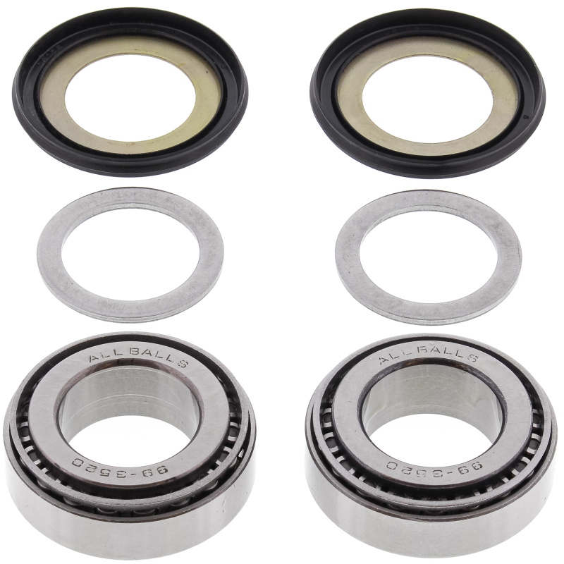 All Balls Racing 22-1057 - 79-81 Honda CR125R Steering Bearing Kit