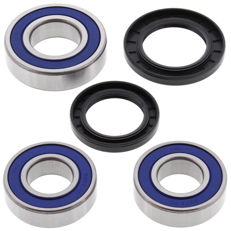 All Balls Racing 25-1278 - 77-79 Kawasaki KZ650C Wheel Bearing Kit Rear