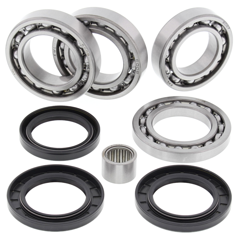 All Balls Racing 25-2101 - 18-19 Arctic Cat Wildcat X EPS Differential Bearing & Seal Kit Rear