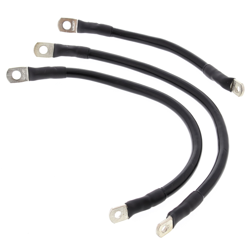 All Balls Racing 79-3009-1 - 94-98 Harley FLHR Road King Battery Cable Kit Black All Balls Racing 79-3009-1 - 94-98 Harley FLHR Road King Battery Cable Kit Black